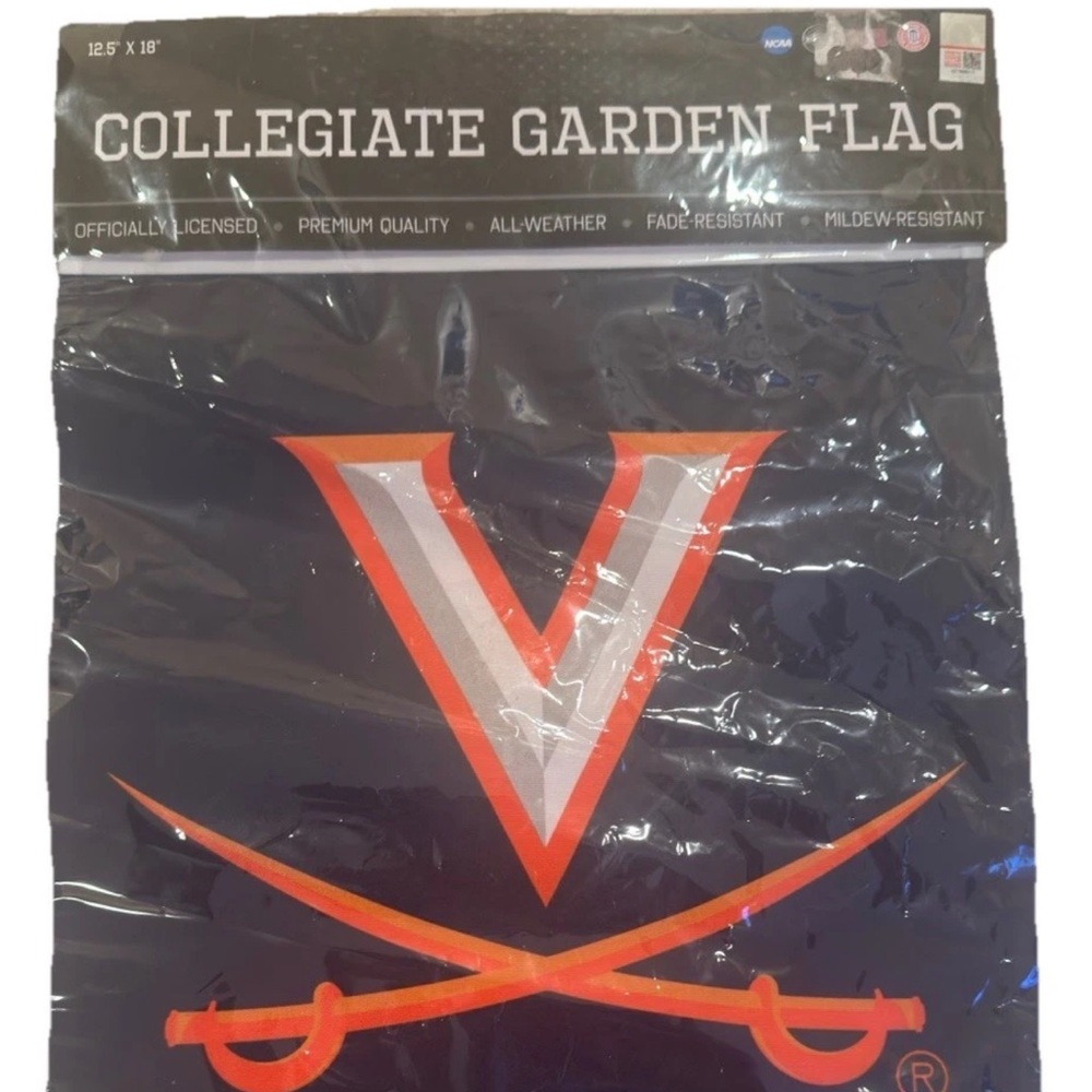 NEW Virginia Cavaliers Garden Flag NCAA Licensed 12.5" x 18" America Team Sports